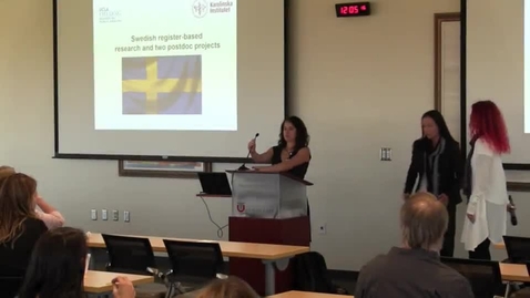 Thumbnail for Two Post-doc Projects Based on Swedish Register-Based Research