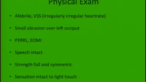 Thumbnail for Catastrophic hemorrhage associated w/ Dabigatran - 04/25/12