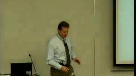 Thumbnail for Solving Tough IT Challenges through Server Virtualization | Jim Livingston, BSIT, Director, IT Infrastructure and Operations, University of Utah | 2009-02-05 Part 1