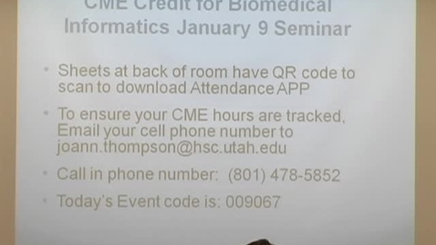 Thumbnail for entry Improving Access to Clinical Data Locked in Narrative Reports: An Informatics Approach