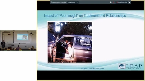 Thumbnail for “I Am Not Sick! I Don't Need Help!” Research on Anosognosia &amp; Treatment Adherence