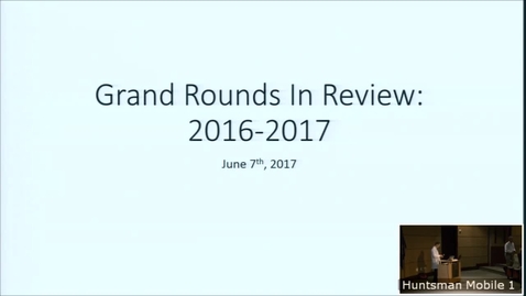 Thumbnail for 6/7/17 State of the Residency