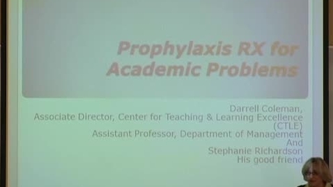 Thumbnail for 10/29/10 - Darrell Coleman