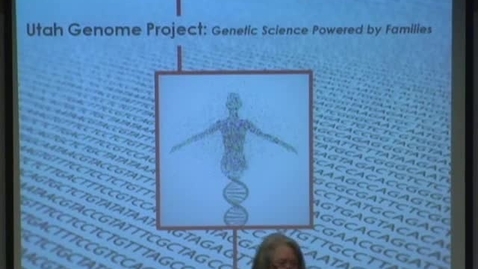 Thumbnail for Utah Genome Project: Genetic Sciences Powered by Families