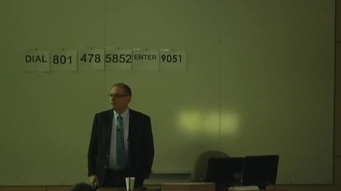 Thumbnail for State of the Department - Dr. Charles Saltzman