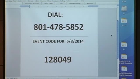 Thumbnail for 05/08/14 - Par Royer