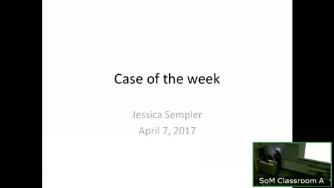 Thumbnail for 4/7/17 To Close or Not To Close: A Look at Second Intention Wound Healing