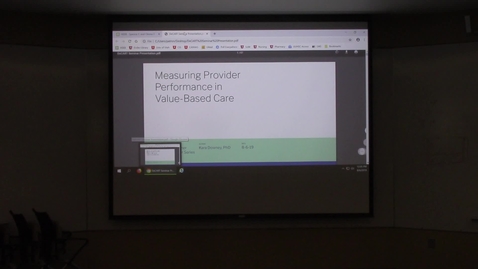 Thumbnail for Measuring Provider Performance To Support Value Based Healthcare