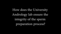 οƵ Andrology Program Process