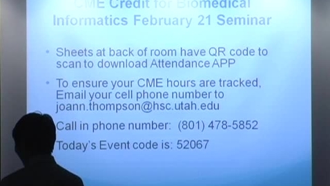 Thumbnail for The Best Clinical Result at the Lowest Necessary Cost: The Learning Health Care System - Brent James, MD, MStat - 2/21/2013