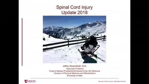 Thumbnail for 2/15/18 Rehabilitation of the Trauma Patient