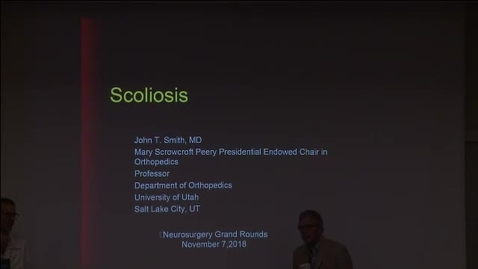 Thumbnail for Scoliosis