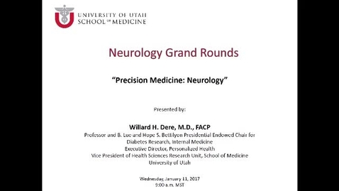 Thumbnail for Precision Medicine: Neurology