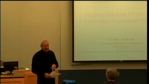 Thumbnail for Mapping Between I-9 and I-10: A Terminology Management Perspective | Lee Min Lau, MD, PhD | 2011-01-27
