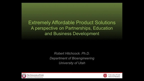 Thumbnail for Robert Hitchcock, PhD