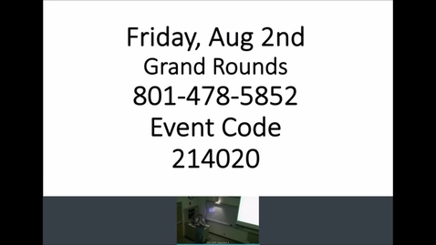 Thumbnail for 8/2/19 Prurigo Nodularis Former Frustrations and What's New