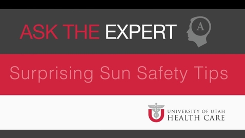 Thumbnail for Sun Safety
