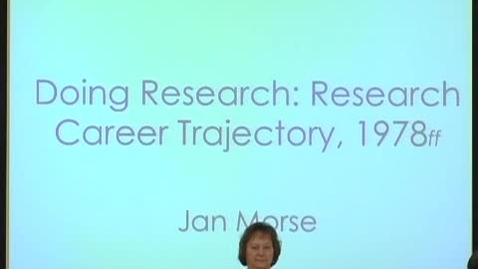 Thumbnail for 12/10/10 - Jan Morse