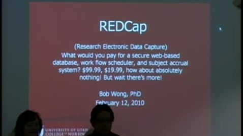 Thumbnail for REDCap (Research electronic Data Capture)