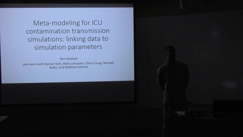 Thumbnail for entry Meta-modeling for ICU Contamination Transmission Simulations: Linking Data to Simulation Parameters