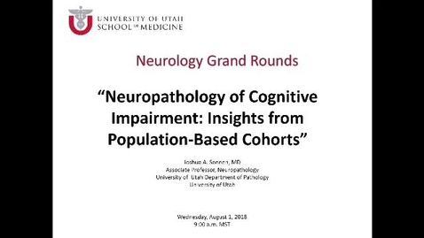 Thumbnail for Neuropathology of Cognitive Impairment: Insights from Population-Based Cohorts
