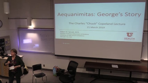 Thumbnail for Aequanimitas: George's story