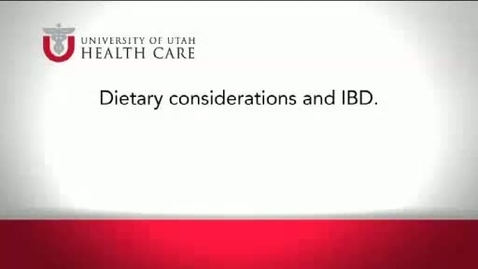 Thumbnail for Dietary Considerations &amp; IBD