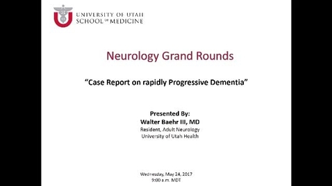 Thumbnail for Case Report on Rapidly Progressive Dementia / Challenging Diagnosis of MSA in a Patient with Progressive Weakness, Parkinsonian Symptoms, and Stridor / Capgras Syndrome and Reduplicative Paramnesia in a Case of Autoimmune Limbic Encephalitis