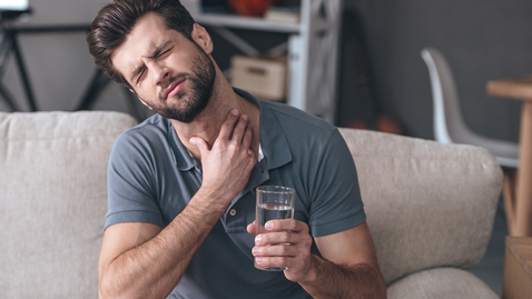 Thumbnail for Does Gargling Salt Water Help a Sore Throat?