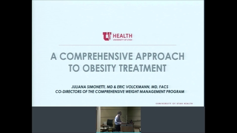 Thumbnail for 11/20/2019 Multidisciplinary Management of Obesity