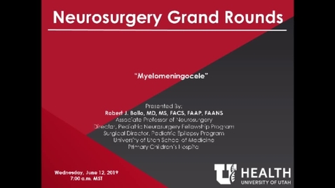 Thumbnail for Myelomeningocele