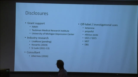 Thumbnail for Interventions for Refractory Depression