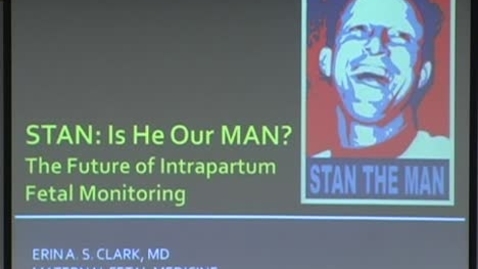 Thumbnail for STAN: Is he our man? The future of intrapartum fetal monitoring
