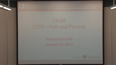 Thumbnail for CCTS - past &amp; present