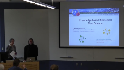 Thumbnail for entry Knowledge-based Biomedical Data Science