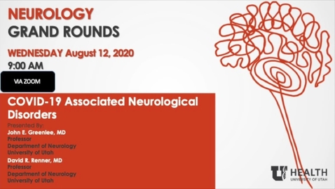 Thumbnail for COVID-19 Associated Neurological Disorders