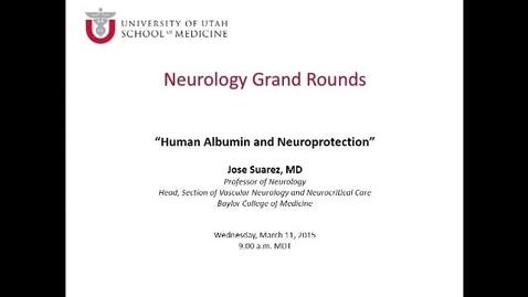 Thumbnail for Human Albumin &amp; Neuroprotection