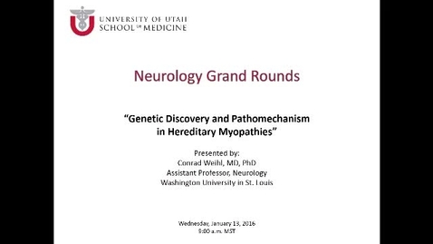 Thumbnail for Genetic Discovery &amp; Pathomechanism in Hereditary Myopathies