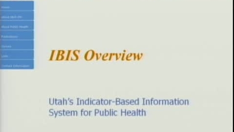 Thumbnail for 02/16/11 - IBIS Overview