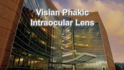 Thumbnail for entry Visian Phakic IOL