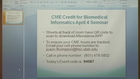 Thumbnail for Channeling Creativity: Building a Knowledge Discovery Space - Liz Workman, PhD - 4/04/2013