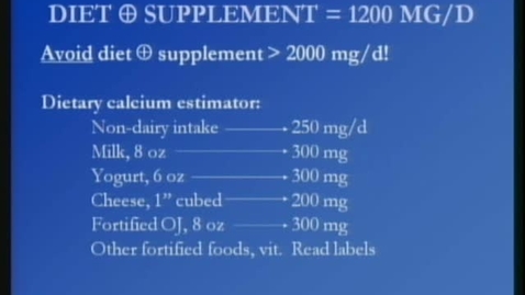 Thumbnail for 10/07/11 - (part 02) - Osteoporosis