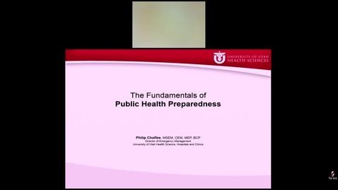 Thumbnail for The Fundamentals of Public Health Preparedness