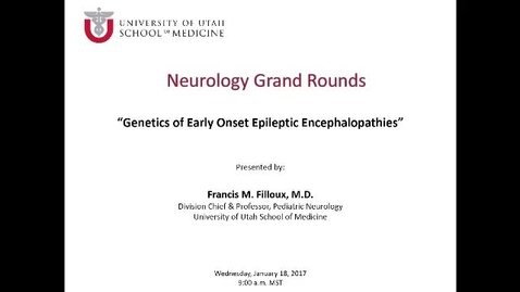 Thumbnail for Genetics of Early Onset Epileptic Encephalopathies