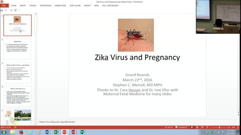 Thumbnail for entry Zika Virus and Pregnancy