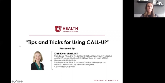 Tips and Tricks for Using CALL-UP