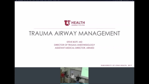 Thumbnail for Traumatic Airway Management