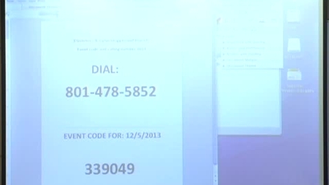 Thumbnail for 12/05/13 - Stephanie Lin - The elderly gravida