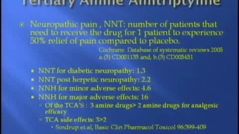 Thumbnail for Adjuvant Analgesics for Pain Management (part 2) - Amanda Lund