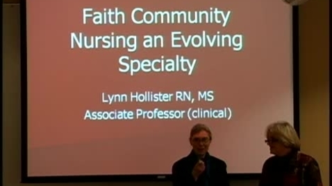 Thumbnail for Faith Community Nursing: Evolving Specialty